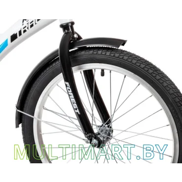 Детский велосипед Novatrack Forest 201FOREST.WT20 (белый/черный, 2020) картинка 3